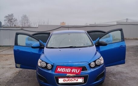Chevrolet Aveo III, 2012 год, 450 000 рублей, 1 фотография