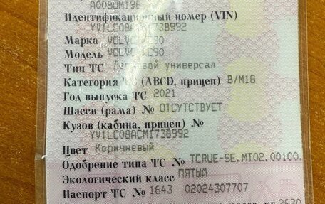 Volvo XC90 II рестайлинг, 2021 год, 4 911 000 рублей, 28 фотография