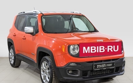 Jeep Renegade I рестайлинг, 2016 год, 1 550 000 рублей, 3 фотография