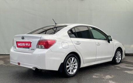Subaru Impreza IV, 2012 год, 999 000 рублей, 4 фотография