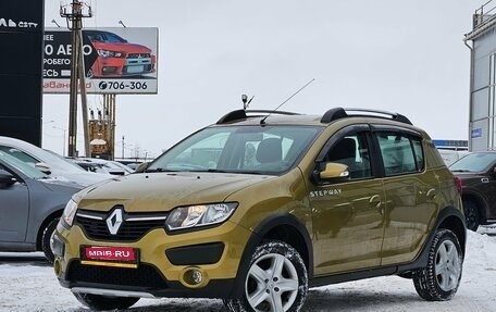 Renault Sandero II рестайлинг, 2016 год, 869 000 рублей, 1 фотография