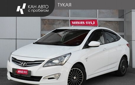 Hyundai Solaris II рестайлинг, 2015 год, 849 000 рублей, 1 фотография