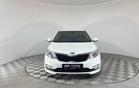 KIA Rio III рестайлинг, 2017 год, 966 000 рублей, 2 фотография