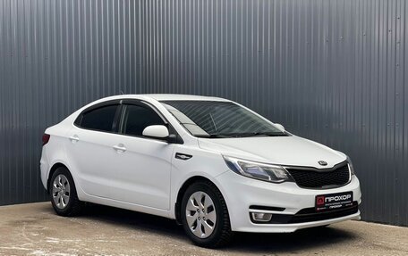 KIA Rio III рестайлинг, 2017 год, 1 197 000 рублей, 22 фотография