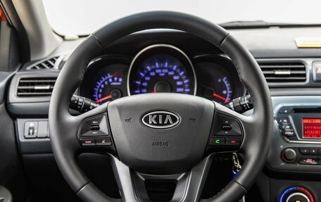 KIA Rio III рестайлинг, 2012 год, 858 000 рублей, 18 фотография