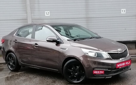 KIA Rio III рестайлинг, 2016 год, 959 000 рублей, 3 фотография