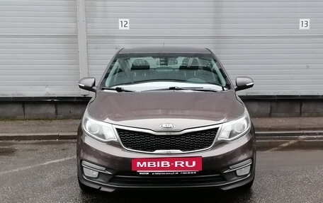 KIA Rio III рестайлинг, 2016 год, 959 000 рублей, 2 фотография