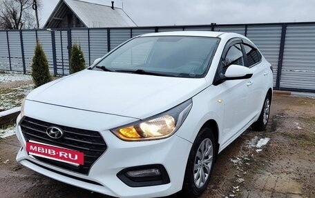 Hyundai Solaris II рестайлинг, 2019 год, 1 350 000 рублей, 7 фотография