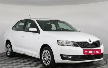 Skoda Rapid I, 2018 год, 1 247 000 рублей, 3 фотография
