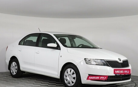 Skoda Rapid I, 2017 год, 1 100 000 рублей, 2 фотография