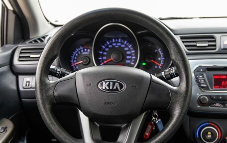KIA Rio III рестайлинг, 2013 год, 948 000 рублей, 19 фотография
