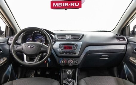 KIA Rio III рестайлинг, 2013 год, 948 000 рублей, 13 фотография