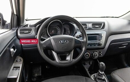 KIA Rio III рестайлинг, 2013 год, 948 000 рублей, 24 фотография
