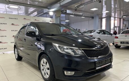 KIA Rio III рестайлинг, 2015 год, 990 000 рублей, 3 фотография