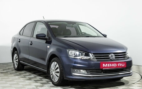 Volkswagen Polo VI (EU Market), 2016 год, 949 898 рублей, 3 фотография
