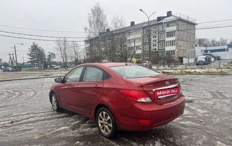 Hyundai Solaris II рестайлинг, 2011 год, 495 000 рублей, 6 фотография