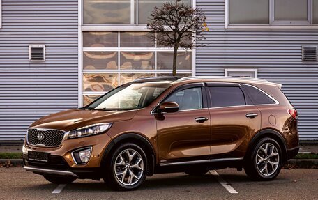 KIA Sorento III Prime рестайлинг, 2017 год, 2 555 000 рублей, 1 фотография