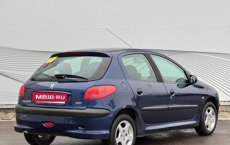 Peugeot 206, 2004 год, 270 000 рублей, 7 фотография