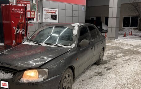 Hyundai Accent II, 2007 год, 170 000 рублей, 10 фотография