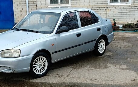 Hyundai Accent II, 2003 год, 210 000 рублей, 4 фотография