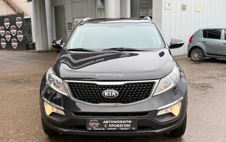 KIA Sportage III, 2013 год, 1 385 000 рублей, 2 фотография