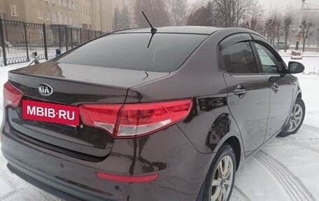 KIA Rio III рестайлинг, 2016 год, 1 045 000 рублей, 10 фотография