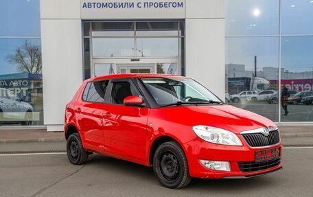 Skoda Fabia II, 2012 год, 550 000 рублей, 3 фотография