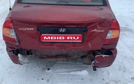 Hyundai Accent II, 2005 год, 110 000 рублей, 2 фотография