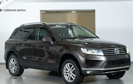 Volkswagen Touareg III, 2015 год, 3 099 000 рублей, 3 фотография