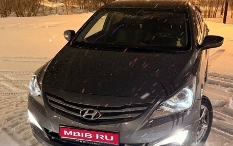 Hyundai Solaris II рестайлинг, 2014 год, 1 150 000 рублей, 1 фотография