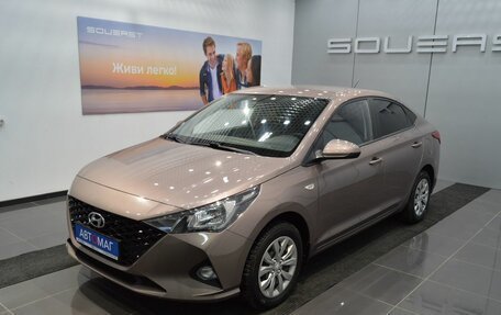 Hyundai Solaris II рестайлинг, 2021 год, 1 650 000 рублей, 3 фотография