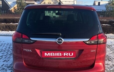 Opel Zafira C рестайлинг, 2013 год, 1 440 000 рублей, 5 фотография