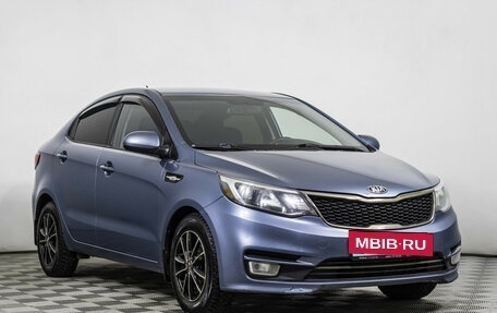 KIA Rio III рестайлинг, 2016 год, 878 000 рублей, 3 фотография