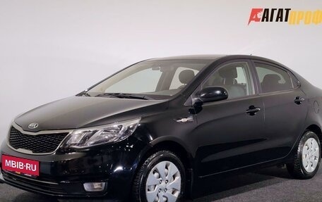 KIA Rio III рестайлинг, 2016 год, 870 000 рублей, 1 фотография