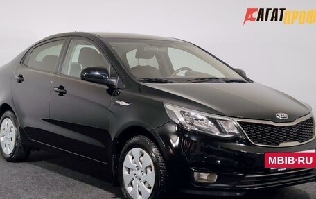 KIA Rio III рестайлинг, 2016 год, 870 000 рублей, 3 фотография