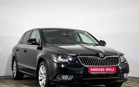 Skoda Superb III рестайлинг, 2014 год, 1 049 000 рублей, 3 фотография