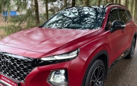 Hyundai Santa Fe IV, 2018 год, 3 150 000 рублей, 3 фотография