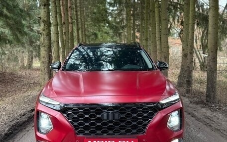 Hyundai Santa Fe IV, 2018 год, 3 150 000 рублей, 2 фотография