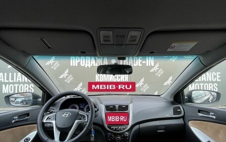 Hyundai Solaris II рестайлинг, 2013 год, 895 000 рублей, 13 фотография