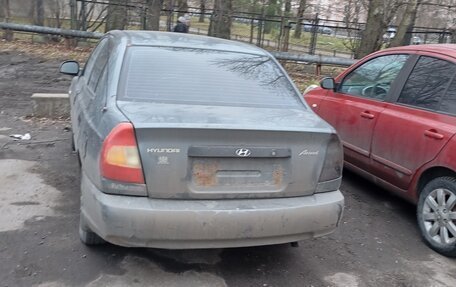 Hyundai Accent II, 2003 год, 110 000 рублей, 2 фотография