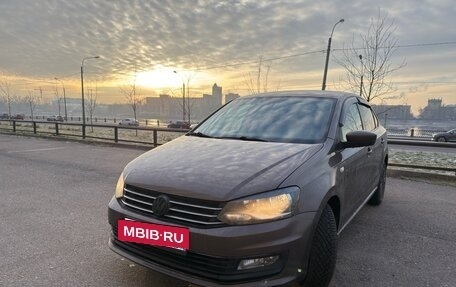 Volkswagen Polo VI (EU Market), 2017 год, 1 350 000 рублей, 2 фотография