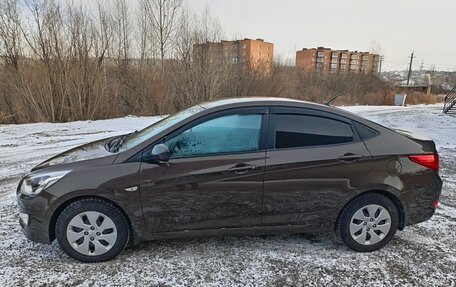 Hyundai Solaris II рестайлинг, 2014 год, 1 100 000 рублей, 5 фотография