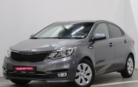 KIA Rio III рестайлинг, 2017 год, 876 000 рублей, 1 фотография