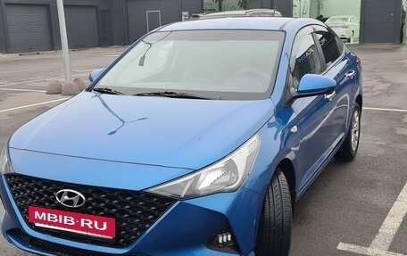 Hyundai Solaris II рестайлинг, 2021 год, 1 320 000 рублей, 15 фотография