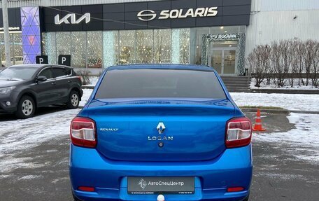 Renault Logan II, 2017 год, 663 000 рублей, 4 фотография