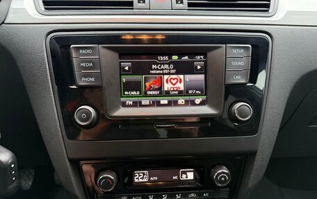 Skoda Rapid I, 2016 год, 1 250 000 рублей, 29 фотография