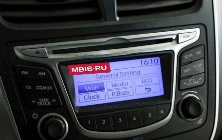 Hyundai Solaris II рестайлинг, 2013 год, 799 000 рублей, 15 фотография