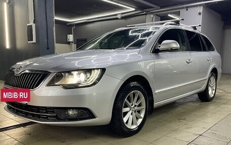 Skoda Superb III рестайлинг, 2014 год, 1 390 000 рублей, 2 фотография