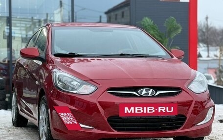 Hyundai Solaris II рестайлинг, 2011 год, 589 000 рублей, 3 фотография