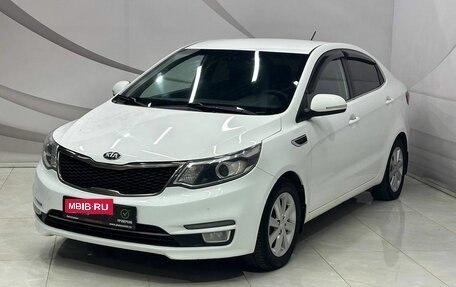 KIA Rio III рестайлинг, 2015 год, 1 090 000 рублей, 1 фотография